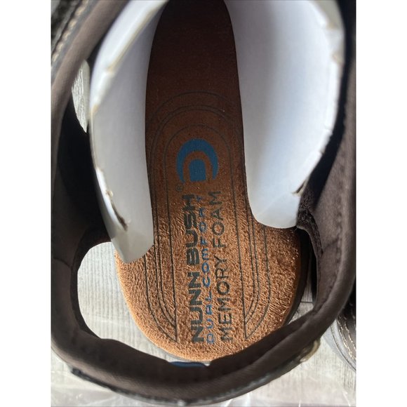 Nunn Bush - Men Size 13M Memory Foam Dual Comfort Brown 2 Strap Sandals NEW